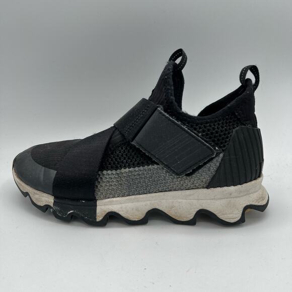 Sorel Kinetic Alpine Black Sneakers Size 7 - Picture 1 of 10